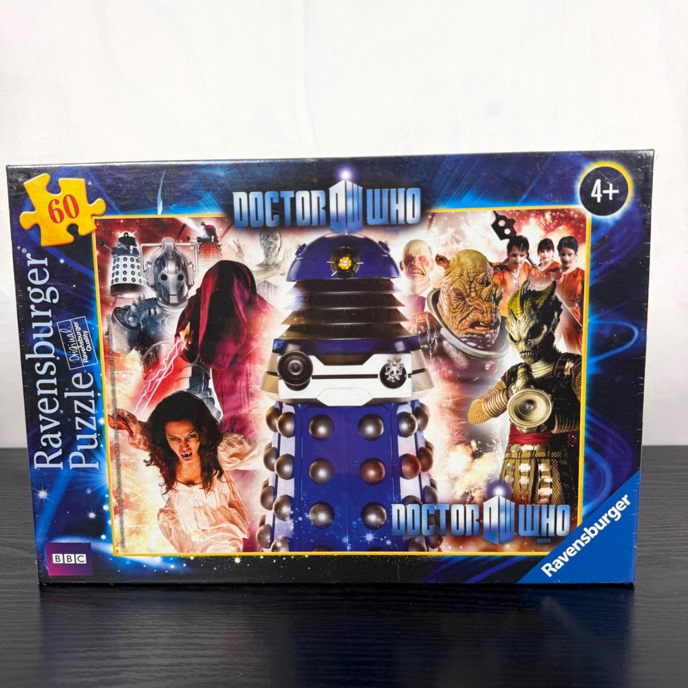 Ravensburger Doctor Who Puzzle Kids 60pc Multicolor New BBC‎ Sci-Fi Dalek New!